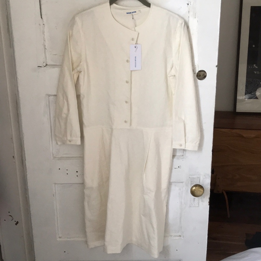 Taylor Stitch Ivory Dress - “The Juniper”  W/ TAGS
